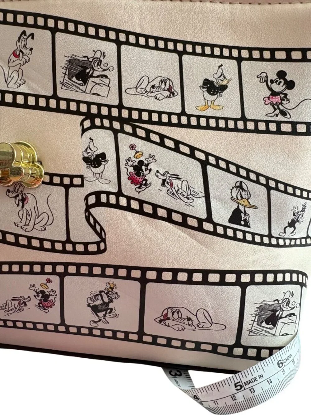 Disney Her Universe 100th Anniversary FilmStrip Satchel W/ Mickey Crossbody